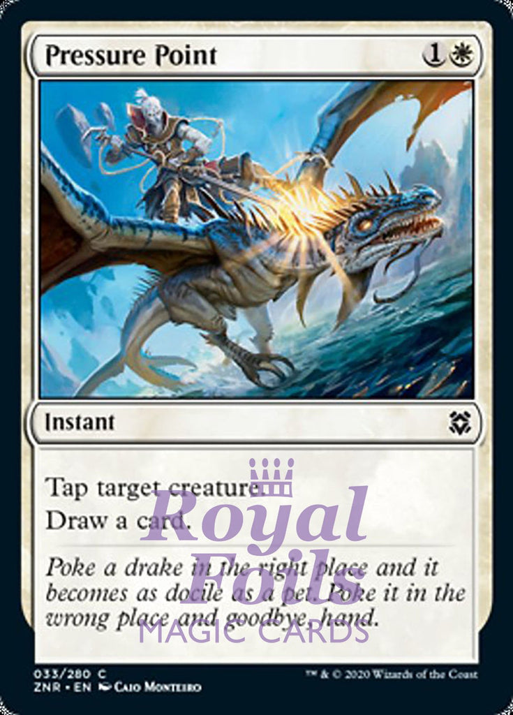 **4x FOIL Pressure Point** ZNR MTG Zendikar Rising Common MINT white **4x FOIL Pressure Point** ZNR MTG Zendikar Rising Common MINT white