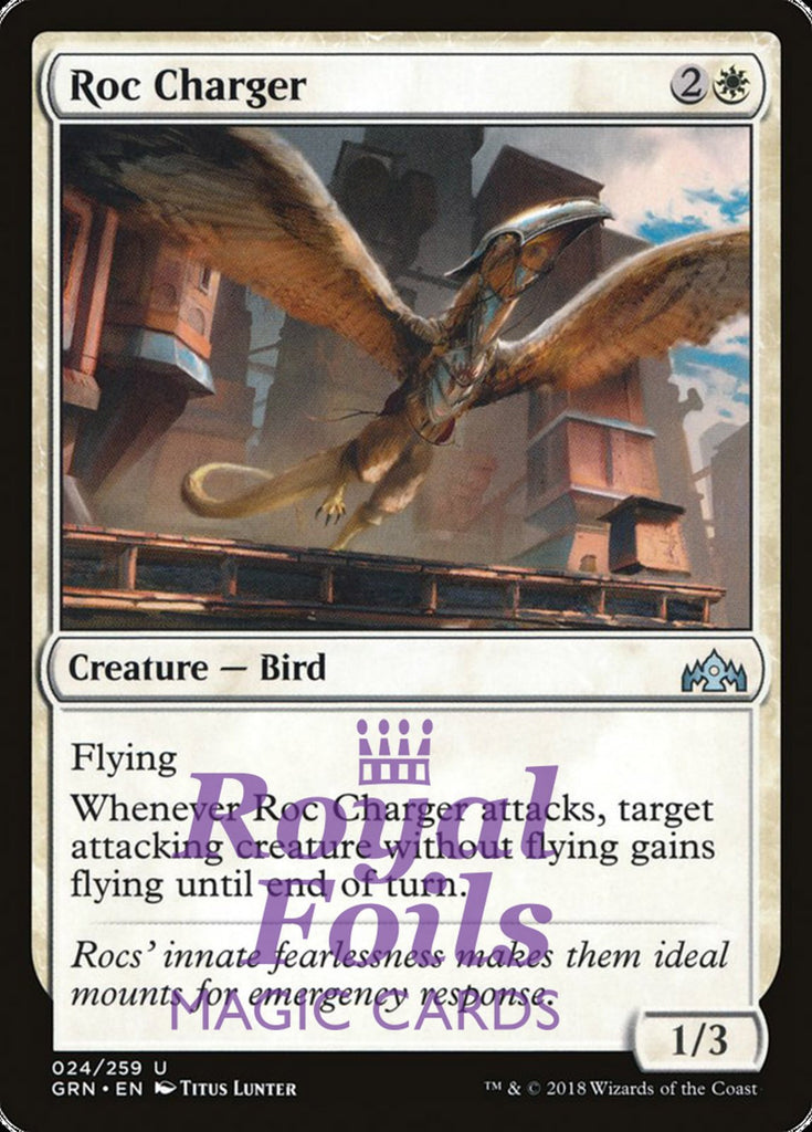 Roc Charger 2x FOIL GRN MTG Guilds of Ravnica Uncommon MINT white Roc Charger 2x FOIL GRN MTG Guilds of Ravnica Uncommon MINT white
