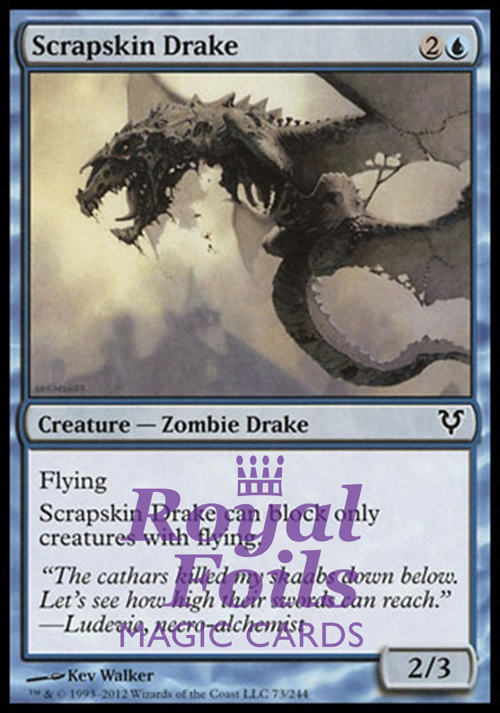 **3x FOIL Scrapskin Drake** AVR MTG Avacyn Restored Common MINT blue **3x FOIL Scrapskin Drake** AVR MTG Avacyn Restored Common MINT blue