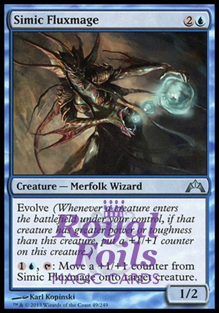 **2x FOIL Simic Fluxmage** GTC MTG Gatecrash Uncommon MINT blue **2x FOIL Simic Fluxmage** GTC MTG Gatecrash Uncommon MINT blue