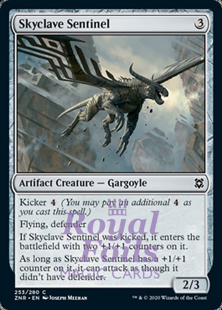 **4x FOIL Skyclave Sentinel** ZNR MTG Zendikar Rising Common MINT artifact **4x FOIL Skyclave Sentinel** ZNR MTG Zendikar Rising Common MINT artifact