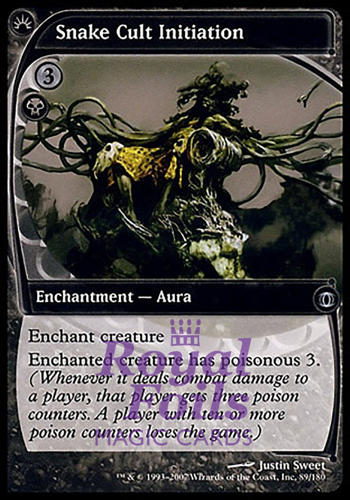 Snake Cult Initiation 1x FOIL FUT MTG Future Sight Uncommon NM+ black Snake Cult Initiation 1x FOIL FUT MTG Future Sight Uncommon NM+ black