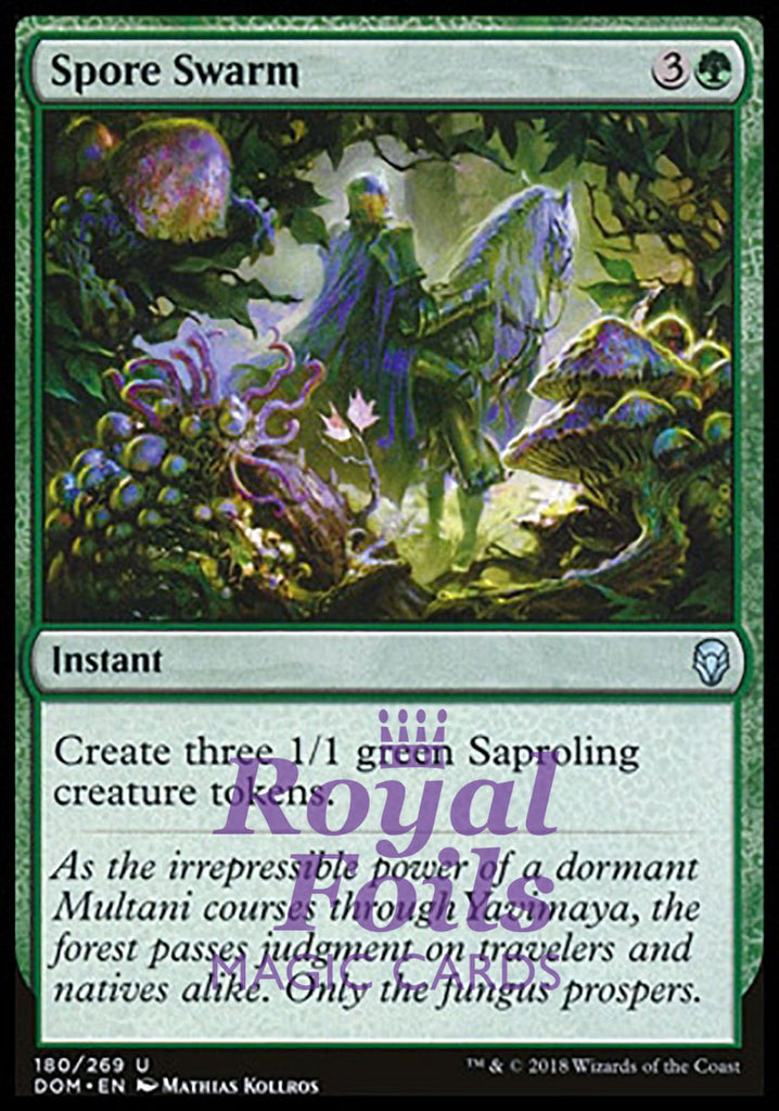 Spore Swarm 2x FOIL DOM MTG Dominaria Uncommon MINT green Spore Swarm 2x FOIL DOM MTG Dominaria Uncommon MINT green
