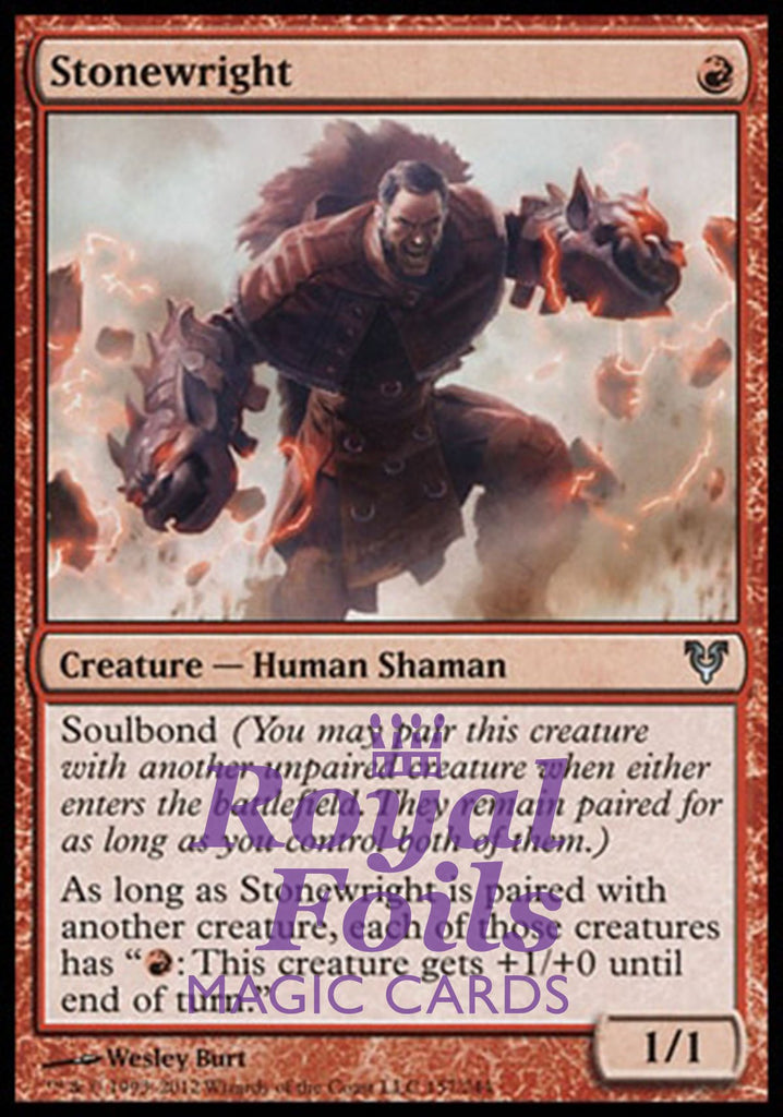 **3x FOIL Stonewright** AVR MTG Avacyn Restored Uncommon MINT red **3x FOIL Stonewright** AVR MTG Avacyn Restored Uncommon MINT red