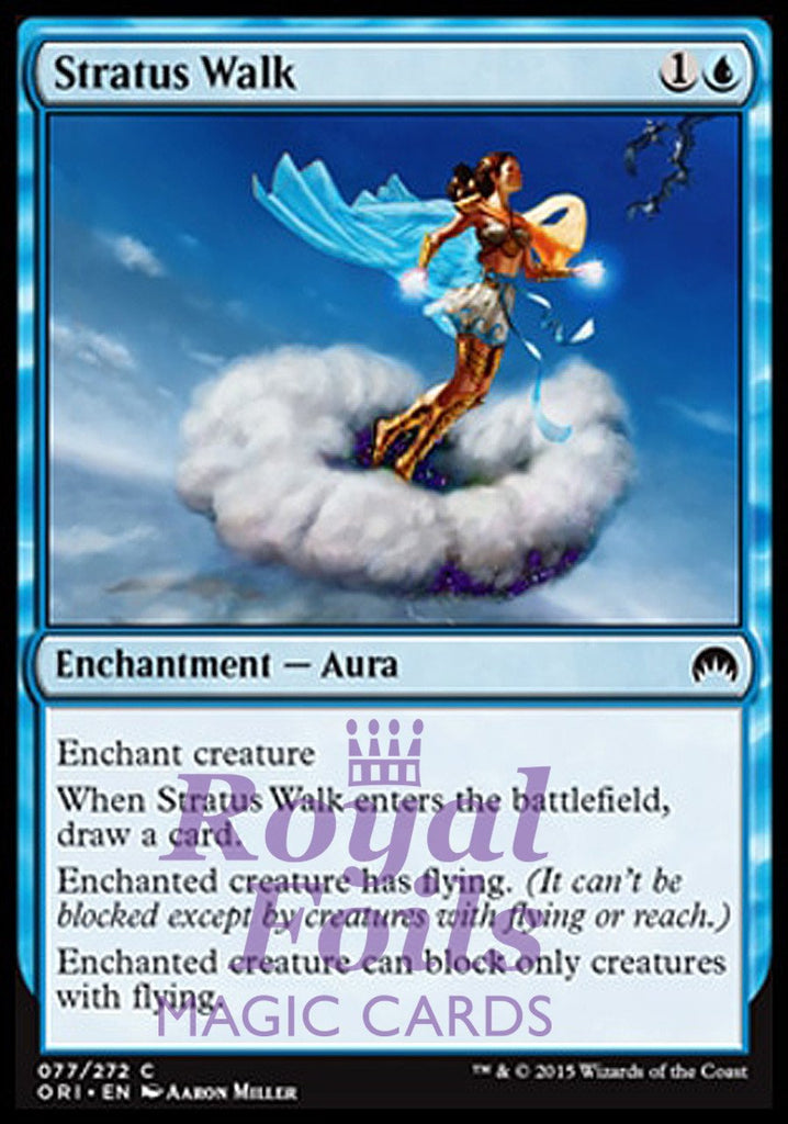 Stratus Walk 4x FOIL BNG MTG Born of the Gods Common MINT blue Stratus Walk 4x FOIL BNG MTG Born of the Gods Common MINT blue