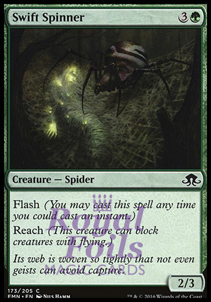 Swift Spinner 4x FOIL EMN MTG Eldritch Moon Common MINT green Swift Spinner 4x FOIL EMN MTG Eldritch Moon Common MINT green
