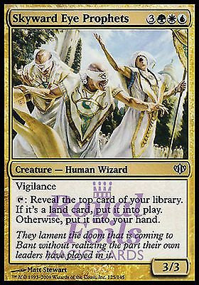Skyward Eye Prophets 2x FOIL CON MTG Conflux Uncommon MINT green white blue Skyward Eye Prophets 2x FOIL CON MTG Conflux Uncommon MINT green white blue