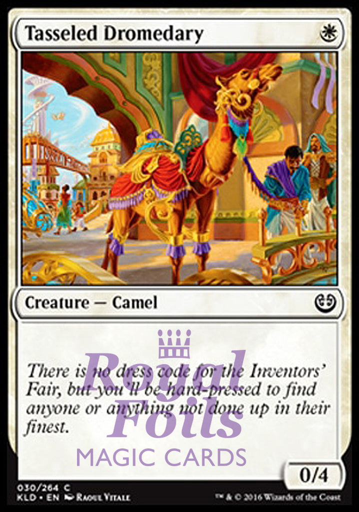 Tasseled Dromedary 4x FOIL KLD MTG Kaladesh Common MINT white Tasseled Dromedary 4x FOIL KLD MTG Kaladesh Common MINT white