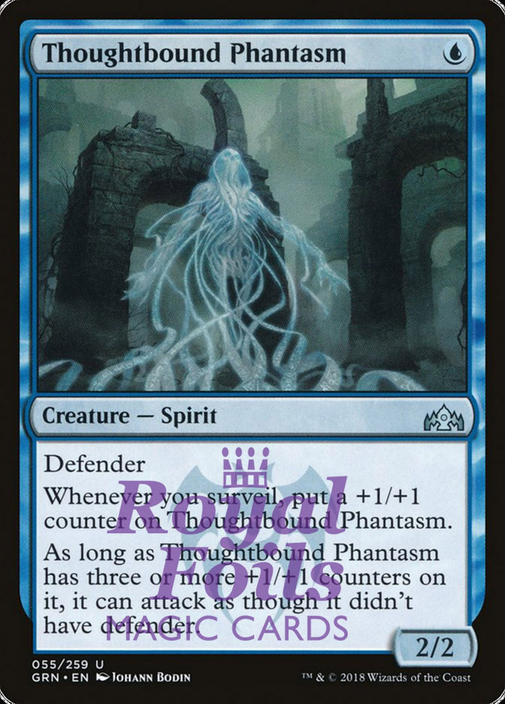 Thoughtbound Phantasm 1x FOIL GRN MTG Guilds of Ravnica Uncommon MINT blue Thoughtbound Phantasm 1x FOIL GRN MTG Guilds of Ravnica Uncommon MINT blue