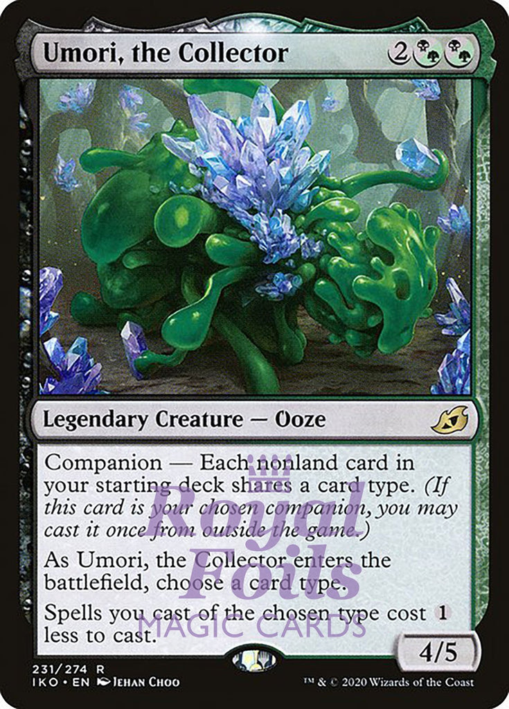 Umori, the Collector 2x FOIL IKO MTG Ikoria Rare MINT black green Umori, the Collector 2x FOIL IKO MTG Ikoria Rare MINT black green