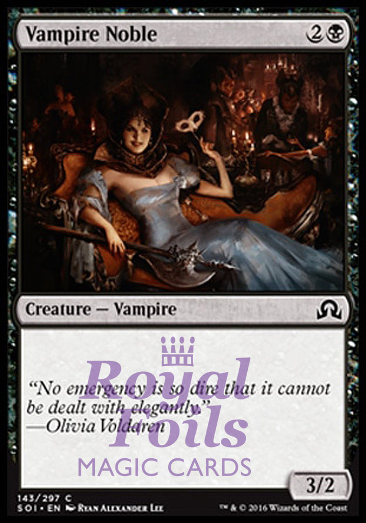 Vampire Noble 4x FOIL SOI MTG Shadows Over Innistrad Common MINT black Vampire Noble 4x FOIL SOI MTG Shadows Over Innistrad Common MINT black
