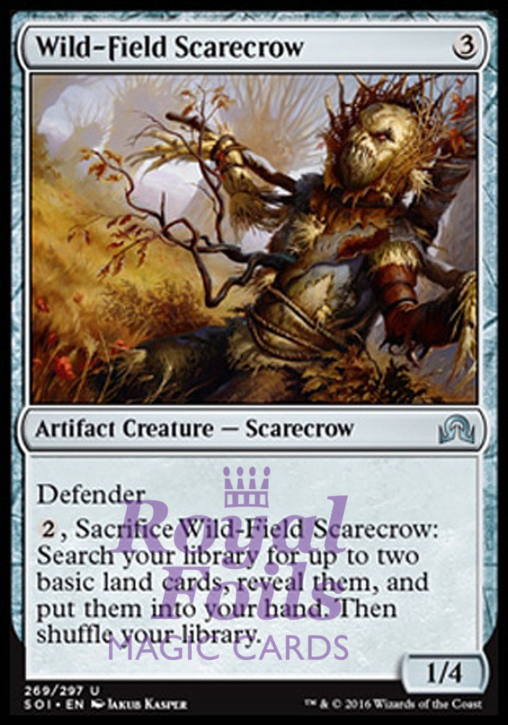 Wild-Field Scarecrow 2x FOIL SOI MTG Shadows Over Innistrad Uncommon 1 MINT 1 NM artifact Wild-Field Scarecrow 2x FOIL SOI MTG Shadows Over Innistrad Uncommon 1 MINT 1 NM artifact