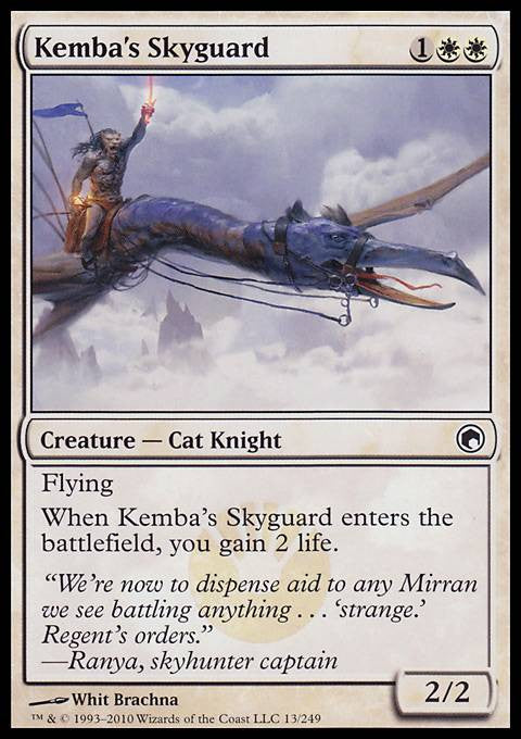 Kemba's Skyguard 2x FOIL SOM MTG Scars of Mirrodin Common MINT white Kemba's Skyguard 2x FOIL SOM MTG Scars of Mirrodin Common MINT white