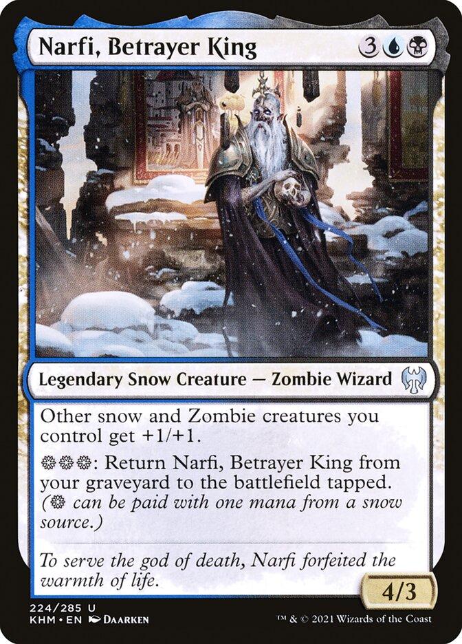 **4x FOIL Narfi, Betrayer King** KHM MTG Kaldheim Uncommon MINT blue black **4x FOIL Narfi, Betrayer King** KHM MTG Kaldheim Uncommon MINT blue black