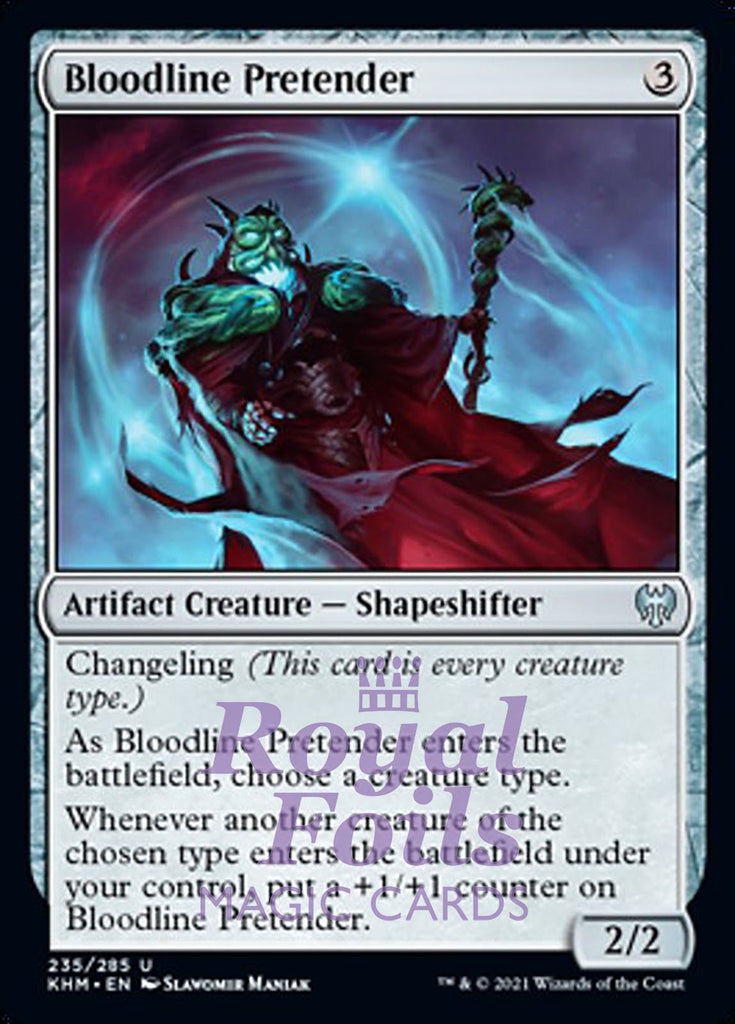 **1x FOIL Bloodline Pretender** KHM MTG Kaldheim Uncommon MINT artifact **1x FOIL Bloodline Pretender** KHM MTG Kaldheim Uncommon MINT artifact