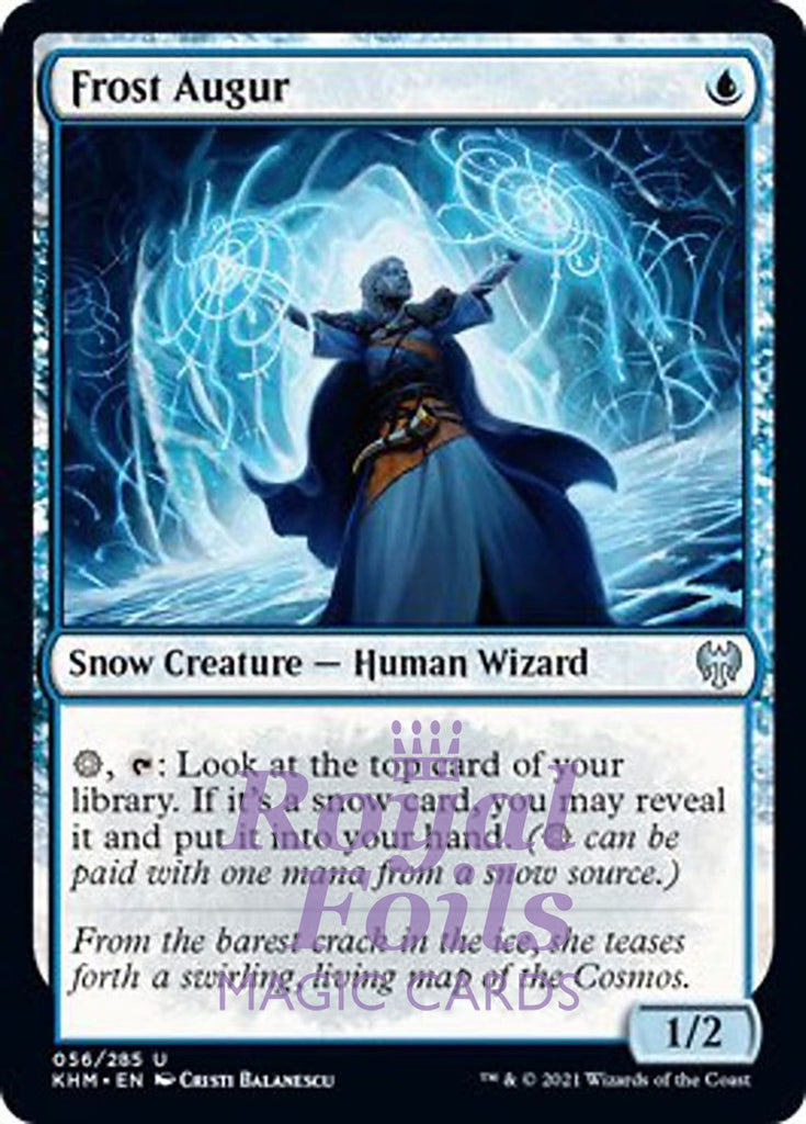 **2x FOIL Frost Augur** KHM MTG Kaldheim Uncommon MINT blue **2x FOIL Frost Augur** KHM MTG Kaldheim Uncommon MINT blue