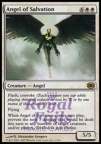 Angel of Salvation 1x FOIL FUT MTG Future Sight Rare NM+ white