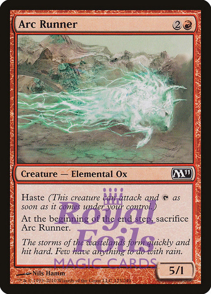 Arc Runner 1x FOIL MTG M11 Core Set Common MINT red