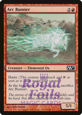 Arc Runner 1x FOIL MTG M11 Core Set Common MINT red