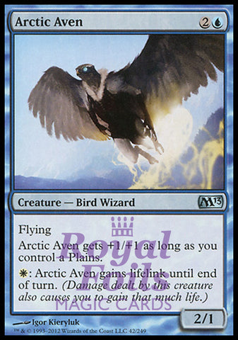 Arctic Aven 3x FOIL MTG M13 Core Set Uncommon MINT blue
