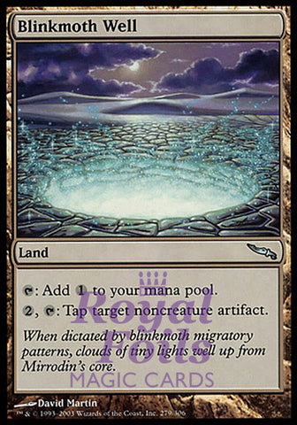 Blinkmoth Well 1x FOIL MDN MTG Mirrodin Uncommon MINT land