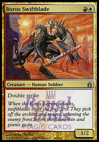 Boros Swiftblade 1x FOIL RAV MTG Ravnica Uncommon MINT red white