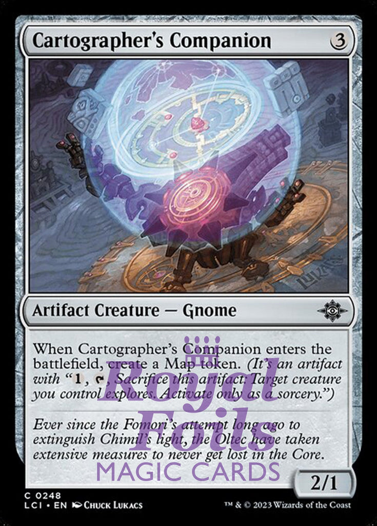 Cartographer's Companion 4x FOIL Lost Caverns of Ixalan MTG LCI Common MINT artifact