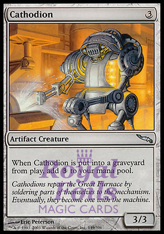 Cathodion 1x FOIL MDN MTG Mirrodin Uncommon MINT artifact