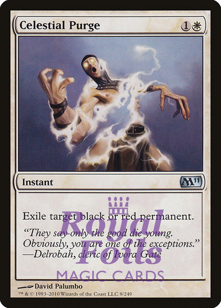 Celestial Purge 1x FOIL MTG M11 Core Set Uncommon MINT white