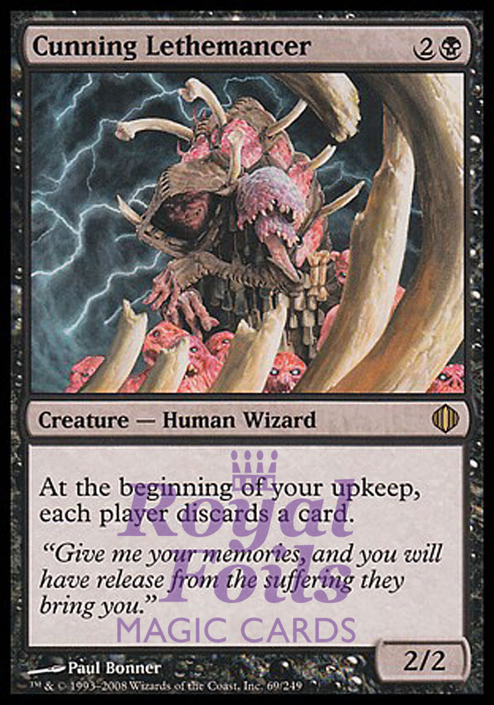Cunning Lethemancer 1x FOIL ALA MTG Shards of Alara Rare MINT black
