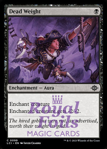 Dead Weight 4x FOIL Lost Caverns of Ixalan MTG LCI Common MINT black