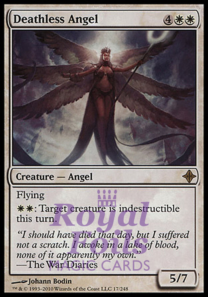 Deathless Angel 1x FOIL ROE MTG Rise of Eldrazi Rare MINT white