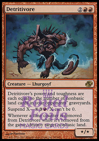 Detritivore 1x FOIL PLC MTG Planar Chaos Rare MINT red
