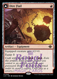 Dire Flail // Dire Blunderbuss 2x FOIL Lost Caverns of Ixalan  MTG LCI Rare MINT red artifact