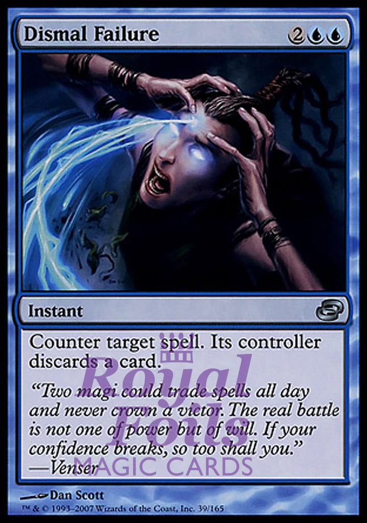 Dismal Failure 2x FOIL PLC MTG Planar Chaos Uncommon MINT blue instant