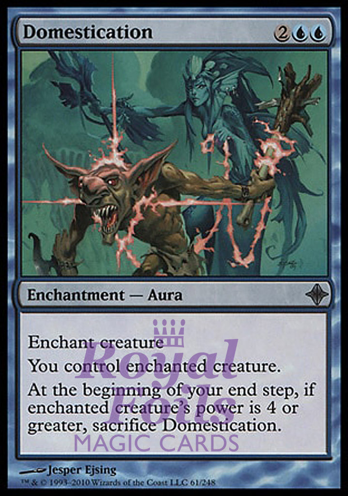 Domestication 2x FOIL ROE MTG Rise of Eldrazi Uncommon MINT blue
