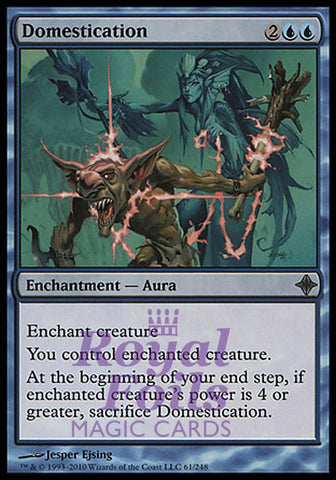 Domestication 2x FOIL ROE MTG Rise of Eldrazi Uncommon MINT blue