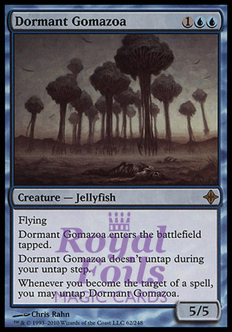 Dormant Gomazoa 2x FOIL ROE MTG Rise of Eldrazi Rare MINT blue