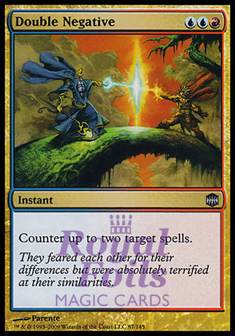 Double Negative 2x FOIL ARB MTG Alara Reborn Uncommon MINT blue red