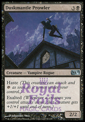 Duskmantle Prowler 3x FOIL MTG M13 Core Set Uncommon MINT black