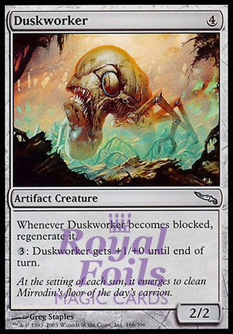 Duskworker 2x FOIL MDN MTG Mirrodin Uncommon MINT artifact