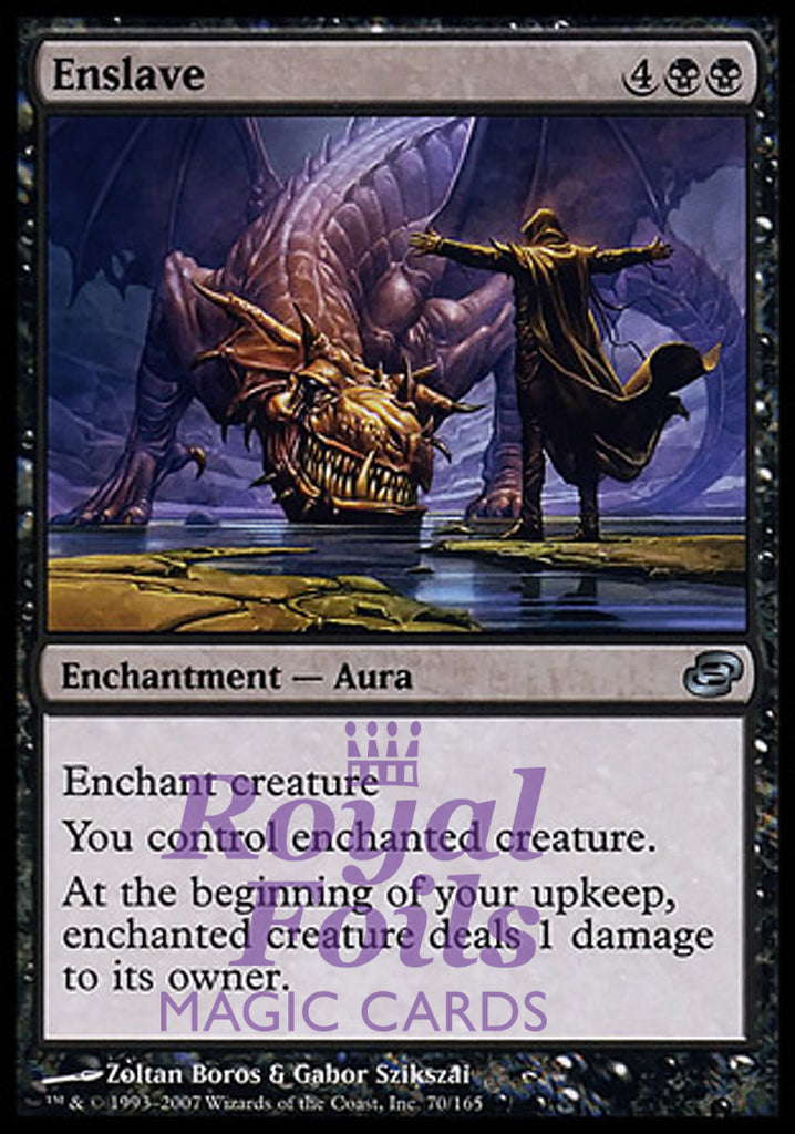 Enslave 2x FOIL PLC MTG Planar Chaos Uncommon MINT black