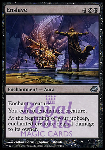 Enslave 2x FOIL PLC MTG Planar Chaos Uncommon MINT black