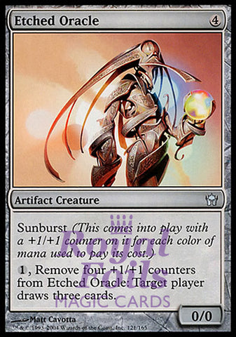 Etched Oracle 1x FOIL 5DN MTG 5th Fifth Dawn Uncommon MINT artifact