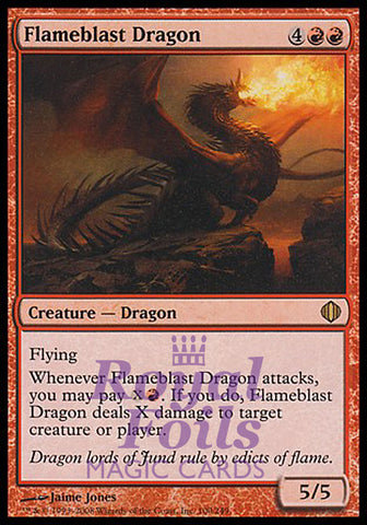 Flameblast Dragon 2x FOIL ALA MTG Shards of Alara Rare MINT red