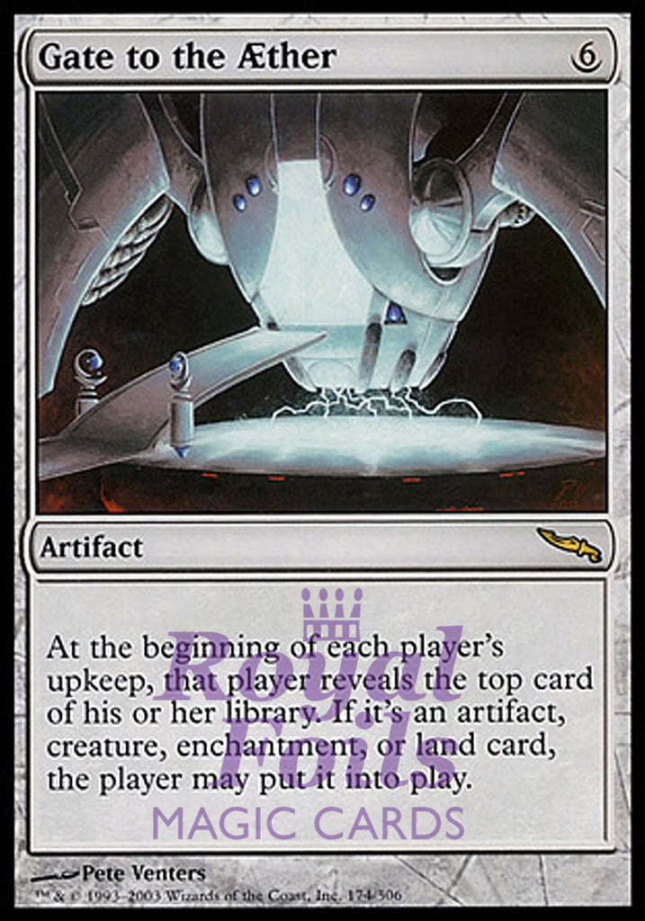 Gate to the Aether 1x FOIL MDN MTG Mirrodin Rare MINT artifact