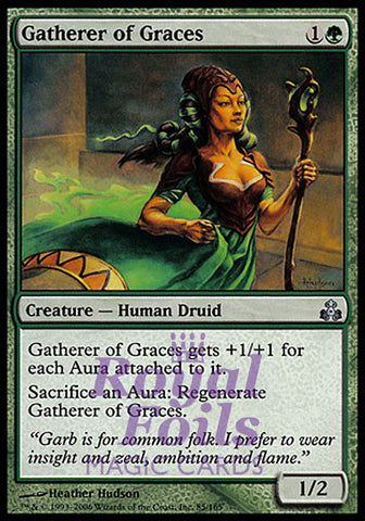 Gatherer of Graces 1x FOIL GPT MTG Guildpact Uncommon MINT green