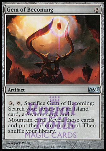 Gem of Becoming 1x FOIL MTG M13 Core Set Uncommon MINT artifact