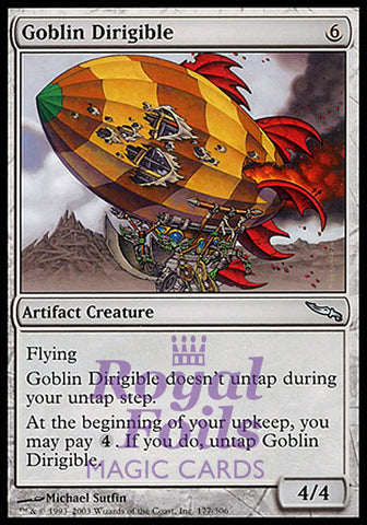 Goblin Dirigible 2x FOIL MDN MTG Mirrodin Uncommon MINT artifact