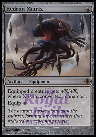 Hedron Matrix 1x FOIL ROE MTG Rise of Eldrazi Rare MINT artifact
